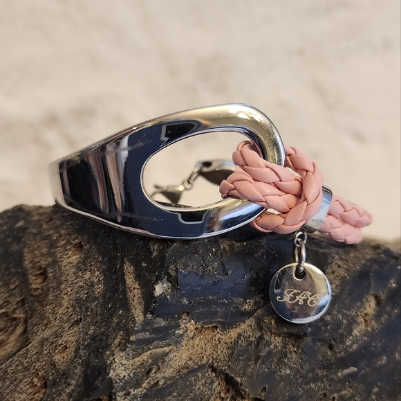 Pink and silver Bracelet - Picture 3 of 6